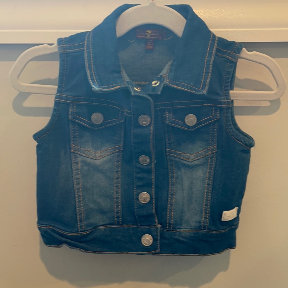 Denim vest